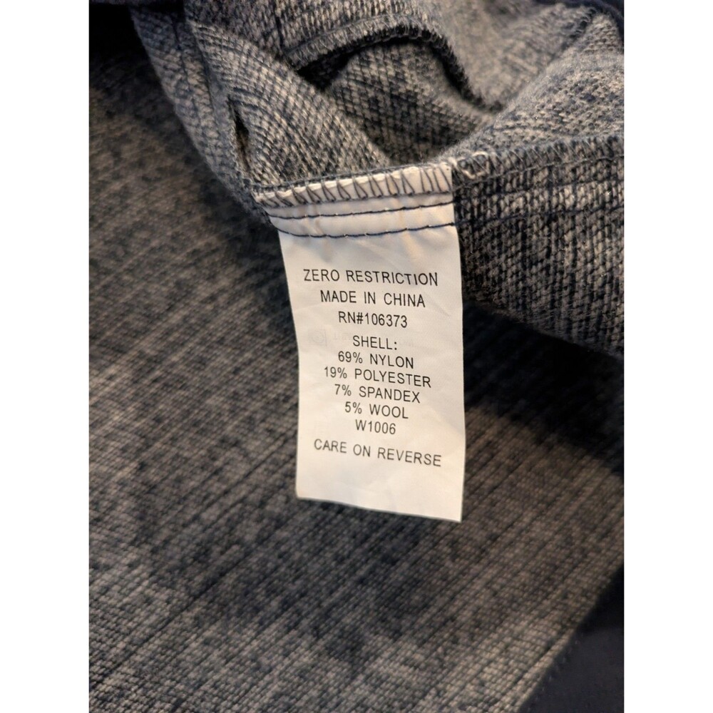 Zero Restriction Power Torque Full Zip Wool Blend… - image 5